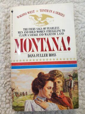 Montana! Dana Fuller Ross Bantam Mass Market Paperback Western 1983 US Edition